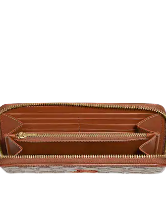 accordion zip wallet