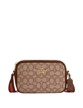 Coach Mini Jamie Camera Bag In Signature Jacquard | Brixton Baker