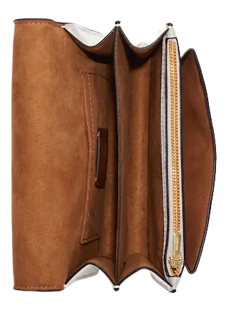 COACH Mini Klare Crossbody Small Shoulder Leather Bag Beige