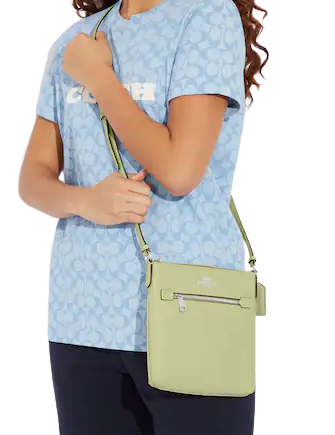 Coach Mini Rowan File Shoulder Crossbody Bag