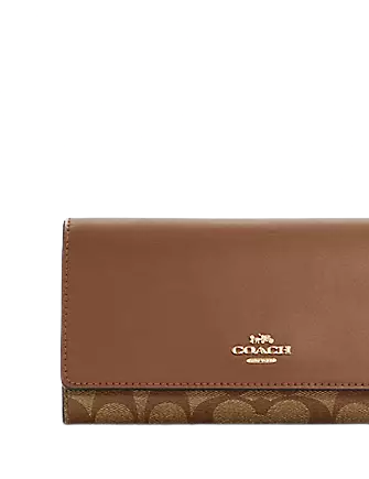 Slim Trifold Wallet Coach: The Perfect Blend of Style and Functionality