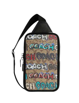 Coach Coach X Mint + Serf Sullivan Pack In Signature Canvas