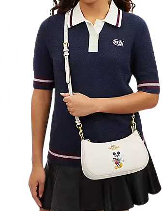 Coach Disney X Coach Teri Shoulder Bag With Mickey Mouse | Brixton