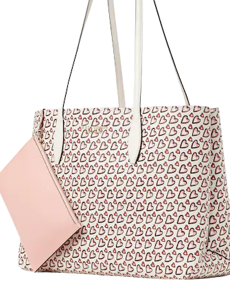 Kate Spade New York Pattern Print Saffiano Leather Tote