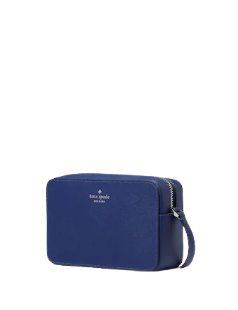 New Kate Spade Sienna Crossbody bag Grain Leather Bold Navy Blue Brand New!