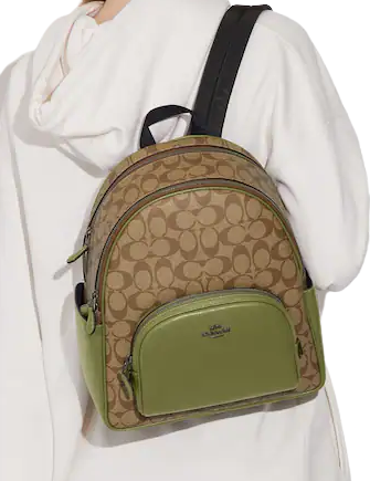 Coach Court Backpack in Signature Canvas