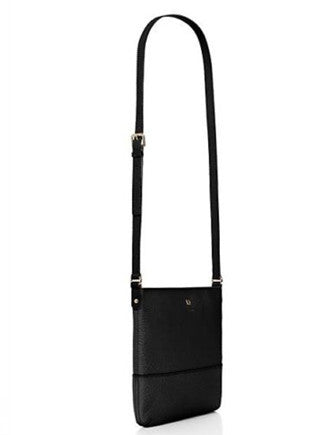 Kate Spade Carmen Southport Avenue Leather Crossbody Bag Brown Black & White