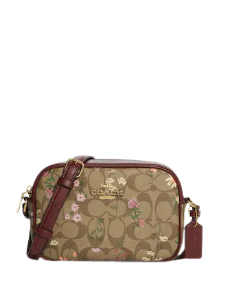 COACH OUTLET®  Tech Wallet In Signature Canvas With Wildflower Print