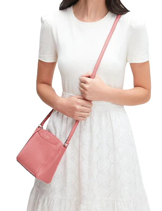 Kate Spade Monica Pebbled Leather Crossbody