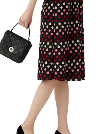 Kate Spade cross-body shoulder bag with tassel and a polka dot