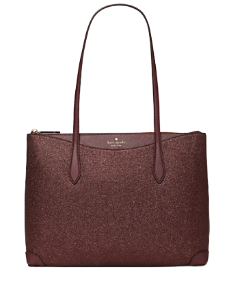 Kate spade tote with glitter online