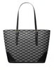 Michael Michael Kors Aria Large Signature Logo Jacquard Tote Bag