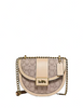 Coach Alie Saddle Bag In Signature Jacquard