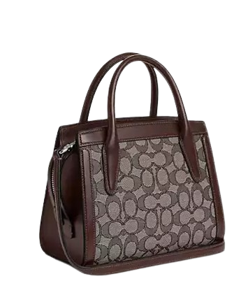 Coach Andrea Carryall Bag In Signature Jacquard