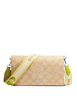 Coach Anna Foldover Clutch Crossbody In Signature Canvas