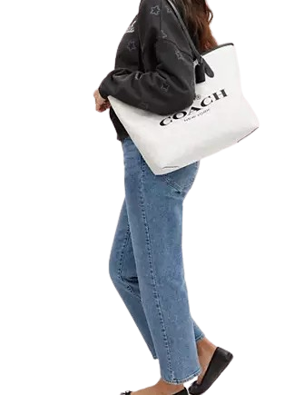 Coach City Tote In Signature Canvas