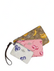 Coach Corner Zip Trio In Signature Canvas With Fruit Print