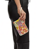 Coach Corner Zip Wristlet With Floral Print