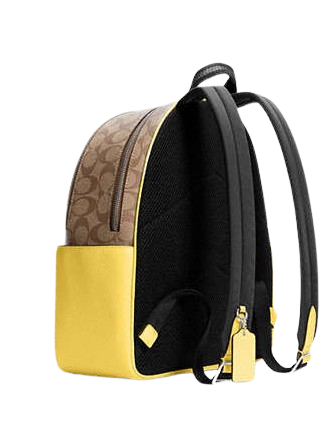 Coach Court Backpack In Signature Canvas