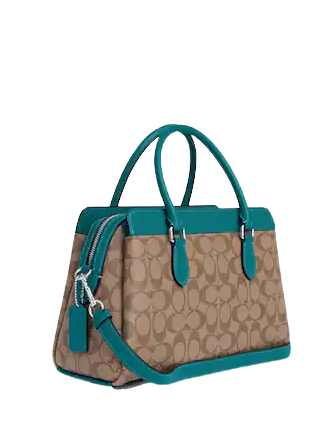 Coach Darcie Carryall In Signature Canvas