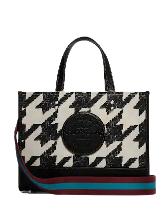 Coach Dempsey Carryall With Houndstooth Print And Patch | Brixton Baker