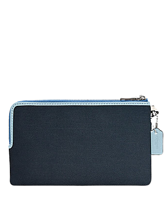 Coach Double Zip Wallet In Colorblock | Brixton Baker