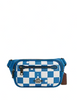 Coach Elias Mini Belt Bag With Checkerboard Print