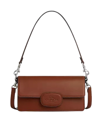 Coach Eliza Flap Crossbody With Leather Covered Closure