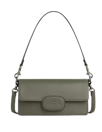 Coach Eliza Flap Crossbody With Leather Covered Closure