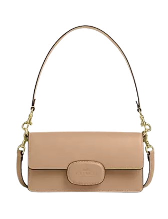 Coach Eliza Flap Crossbody With Leather Covered Closure