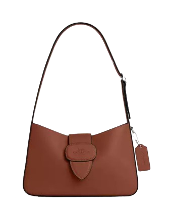 Coach Eliza Shoulder Bag With Leather Covered Closure