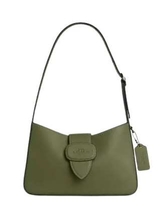 Coach Eliza Shoulder Bag With Leather Covered Closure