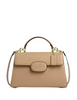 Coach Eliza Top Handle With Leather Covered Closure