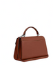 Coach Eliza Top Handle With Leather Covered Closure