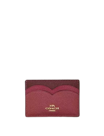 Coach Heart Card Case