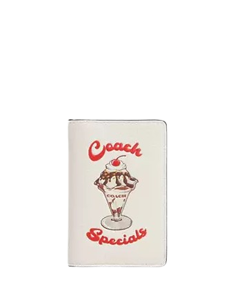 Coach Id Wallet With Sundae Graphic