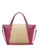 Coach Kacey Satchel In Signature Canvas