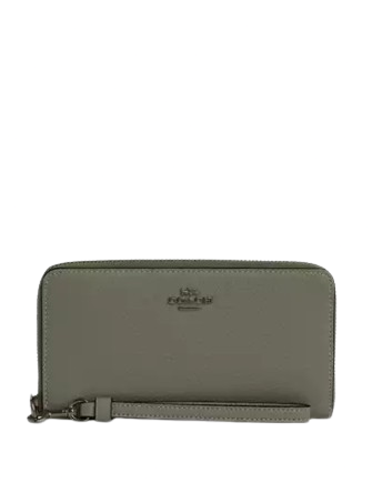 Coach Long Zip Around Wallet