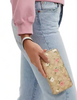 Coach Long Zip Around Wallet In Signature Canvas With Floral Print