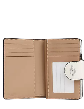 Coach Medium Corner Zip Wallet