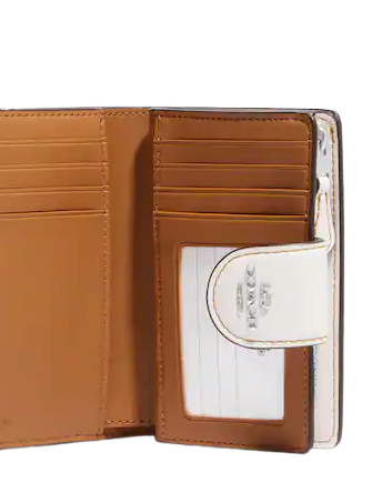 Coach Outlet COACH Medium Corner Zip Wallet In Signature Canvas