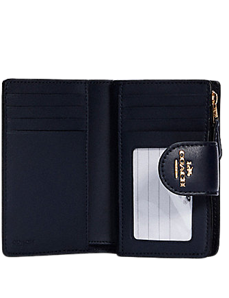 Coach Medium Corner Zip Wallet In Signature Leather | Brixton Baker