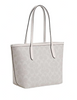 Coach Mini City Tote In Signature Canvas