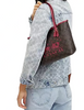 Coach Mini City Tote In Signature Canvas With Horse And Sleigh