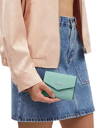 Coach Mini Envelope Wallet With Strap