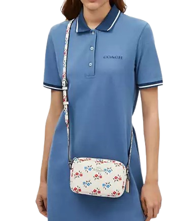 Coach Mini Jamie Camera Bag With Floral Print