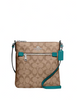 Coach Mini Rowan File Bag In Signature Canvas