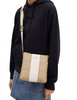 Coach Mini Rowan File Bag In Signature Canvas With Stripe