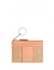 Coach Mini Skinny Id Case In Signature Jacquard