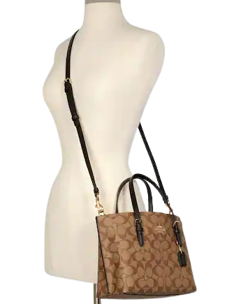 Coach Mollie Tote 25 In Signature Canvas